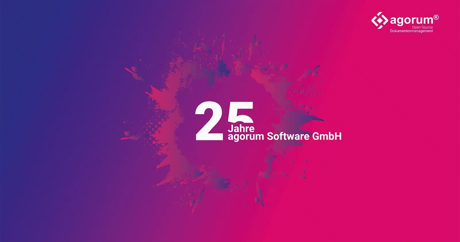 Jubiläum 25 Jahre agorum Software Gmb