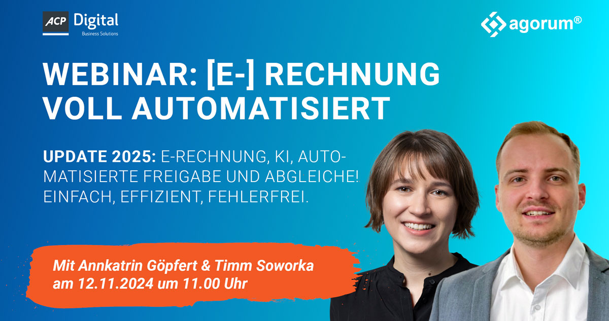 Webinar: E-Rechnung voll automatisiert