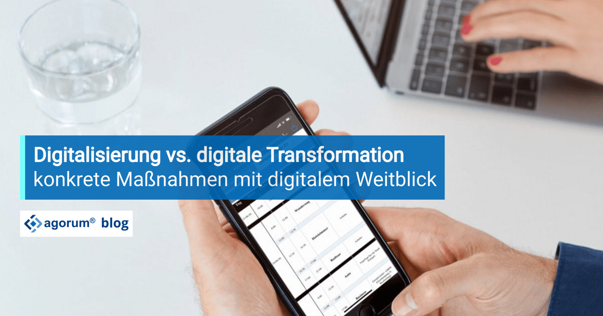 Digitalisierung vs. digitale Transformation