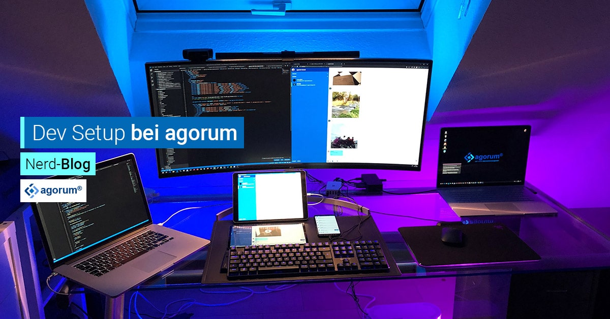 Setup Entwickler Home Office dev setup agorum boost
