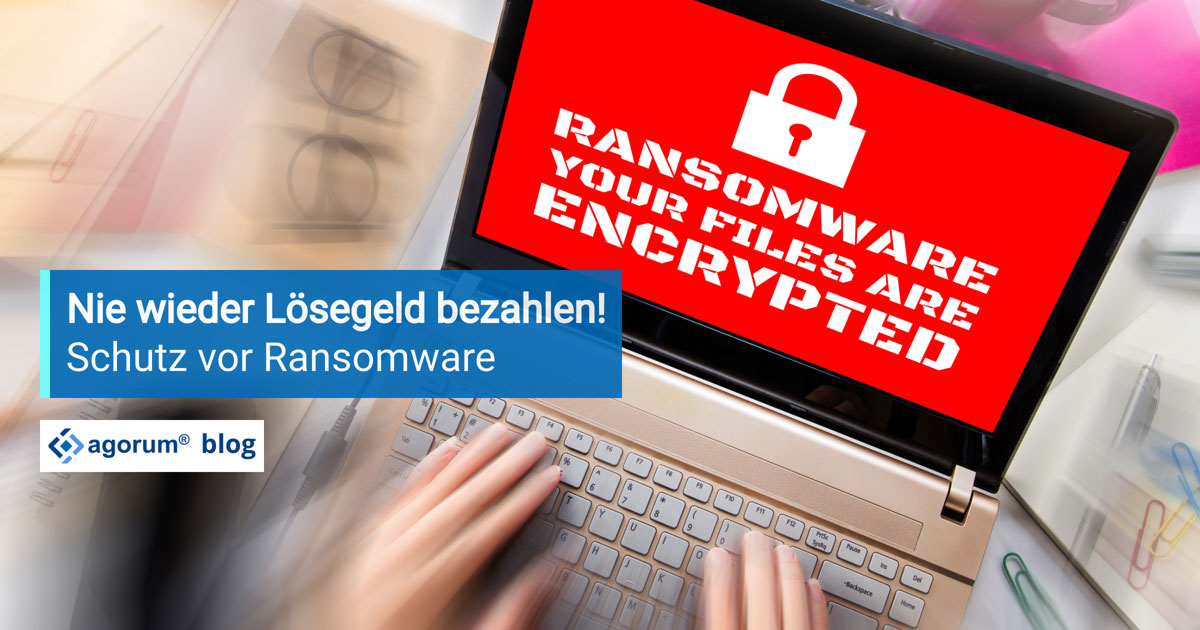 Sicherheit bei Ransomware mit agorum core